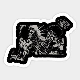 ROCKY JOE - Joe v Toru Rikiishi | Dark Garment Bases Sticker